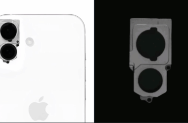 Alleged Image of Chassis for iPhone 16's Camera Layout