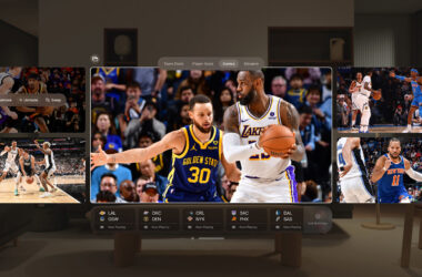 NBA App on Vision Pro