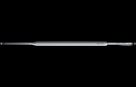 Apple Pencil Pro next to the iPad Pro (M4)