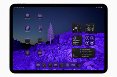 New Home Screen with tinted icons in iPadOS 18