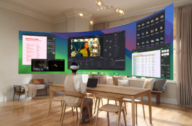 Press image for visionOS 2 showcasing Mac Virtual Display