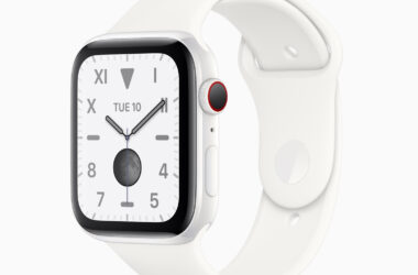 Apple Watch Series 5 in stunning white ceramic