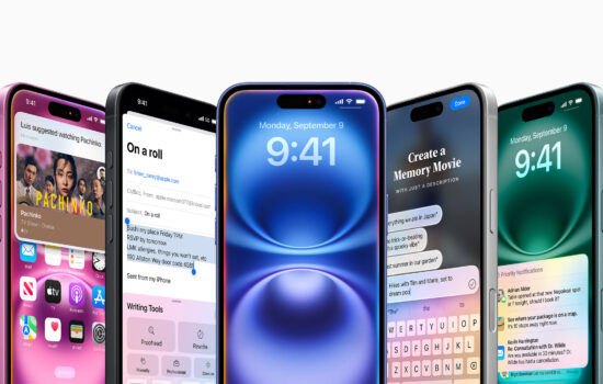 iOS 18.1 on iPhone 16