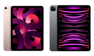 iPad Air and iPad Pro