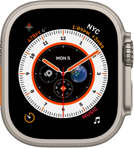 Wayfinder on Apple Watch Ultra