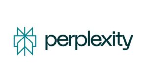 Perplexity AI logo.