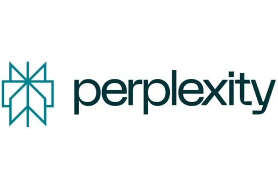Perplexity AI logo.