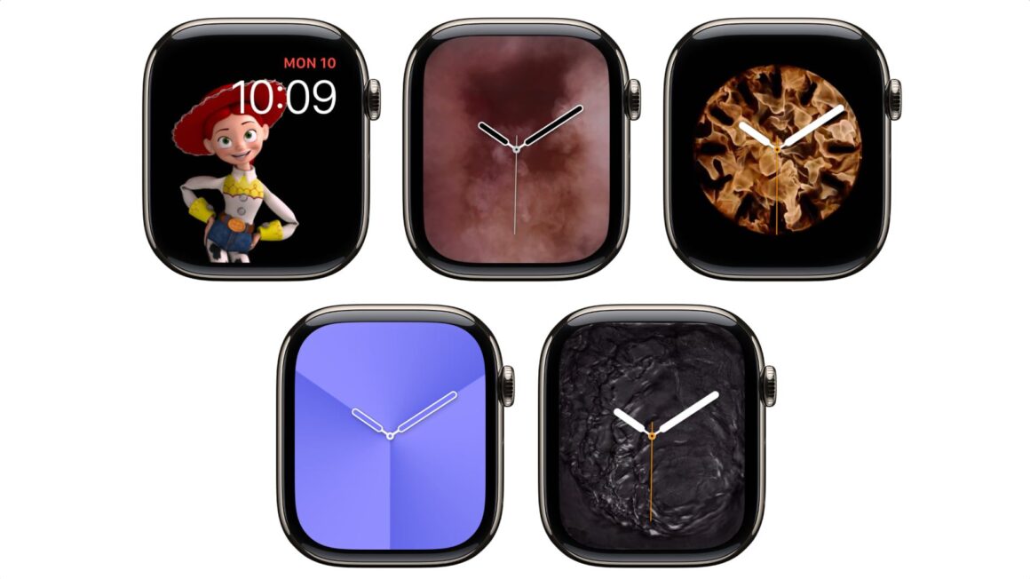 Apple Watch faces.