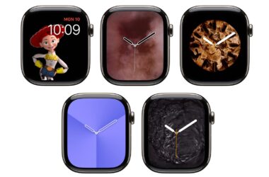 Apple Watch faces.