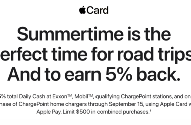 Apple Card Summer Road Trip Promotion