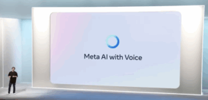 Mark Zuckerberg presents Meta AI with Voice