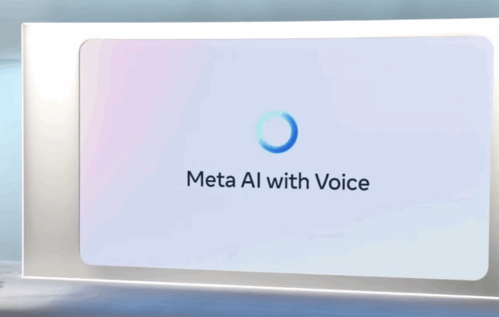 Mark Zuckerberg presents Meta AI with Voice