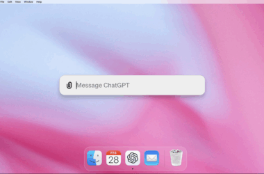 ChatGPT App on macOS