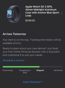 Apple Watch Pre-order getting shipped
