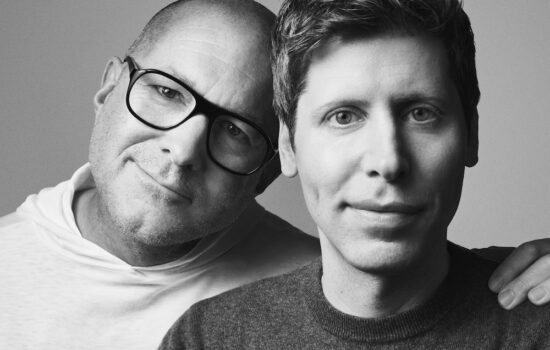 Jony Ive and Sam Altman