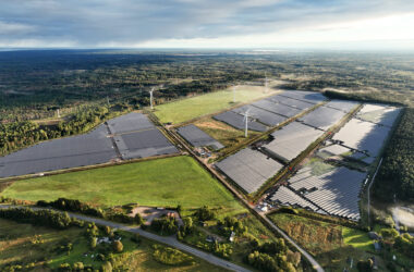 Solar farm in Latvia by European Energy