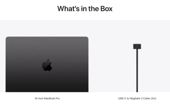 Apple Drops Charger from M5 MacBook Pro Box in Europe