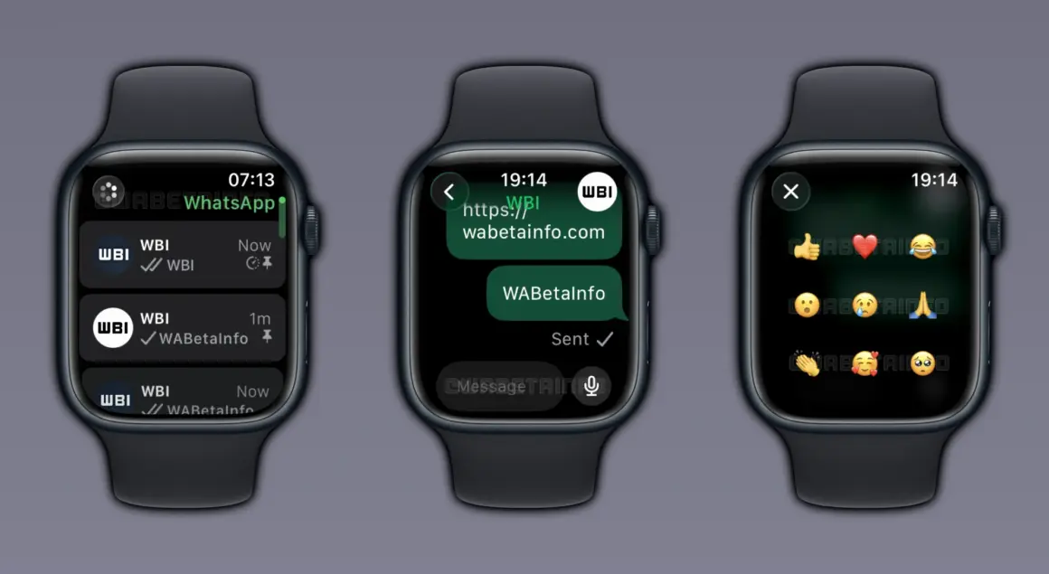 WhatsApp Apple Watch App Beta