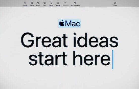 Great Ideas Start on Mac Ad by Apple