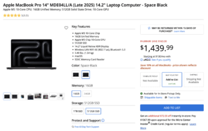 Micro Center 10% off on M5 MacBook Pros