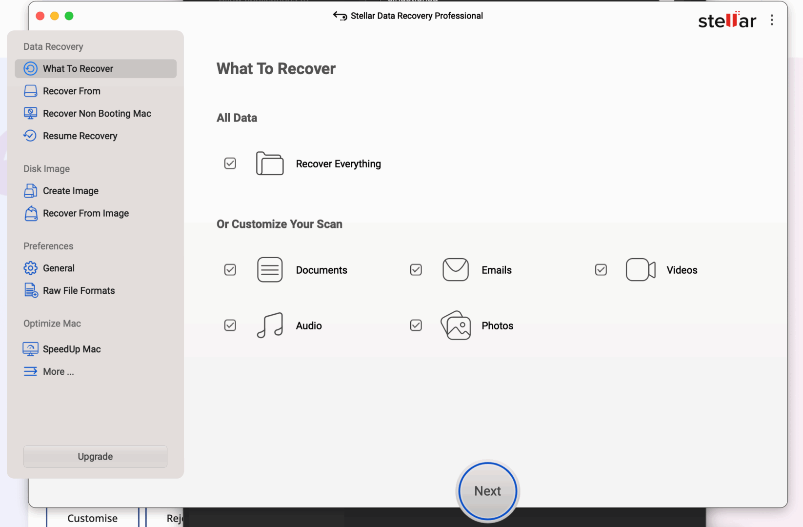 Stellar Mac Data Recovery