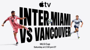 Apple TV streams 2025 MLS Cup for free
