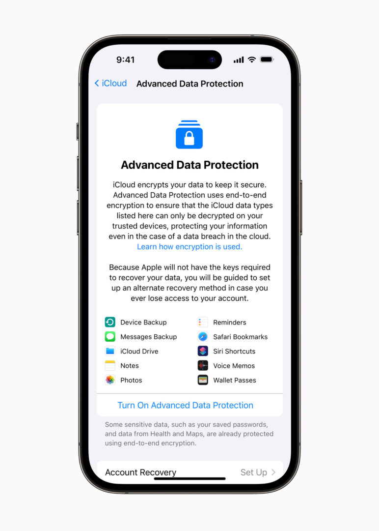 Privacy on Apple devices