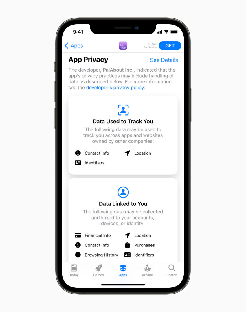 Privacy on Apple devices