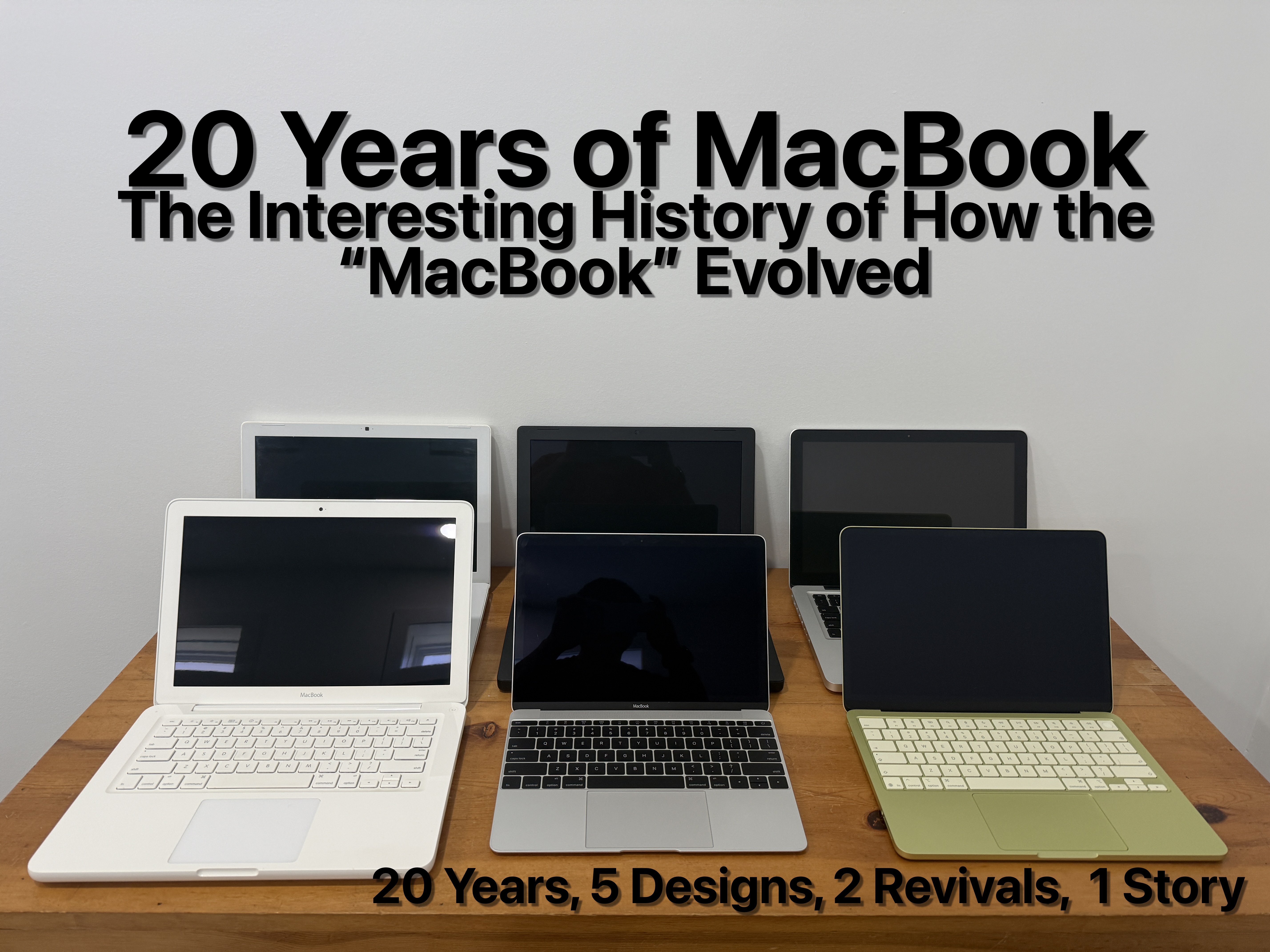 20 Years of MacBook: The Interesting History of How the “MacBook