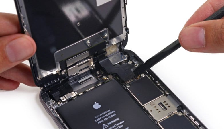 iphone 6s plus teardown camera location ifixit