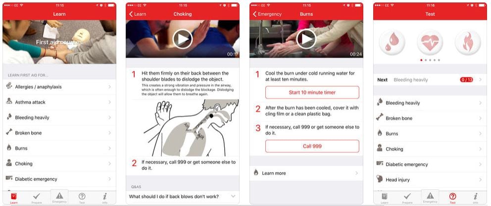 First Aid app