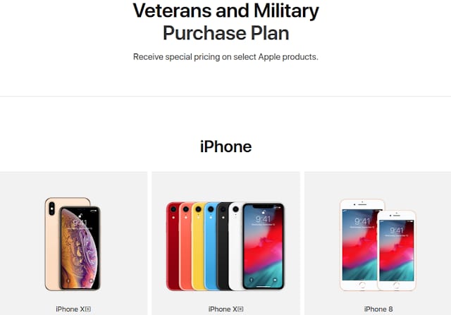 apple military store