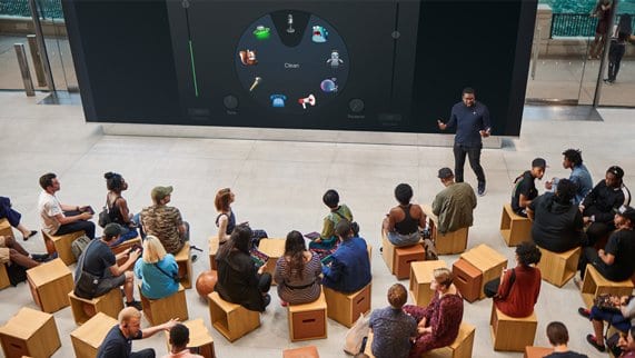 Apple announces new Today at Apple sessions Music lab teachers telling stories Garageband 01292019 inline