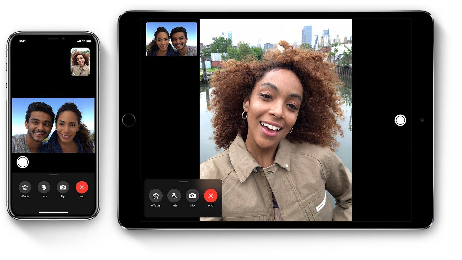 ios12 1 1 ipad pro iphone x facetime hero