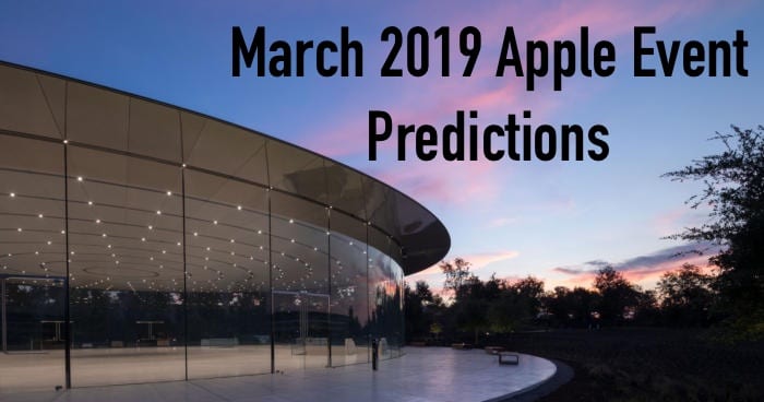 March 2019 Apple Event Promo Photo 