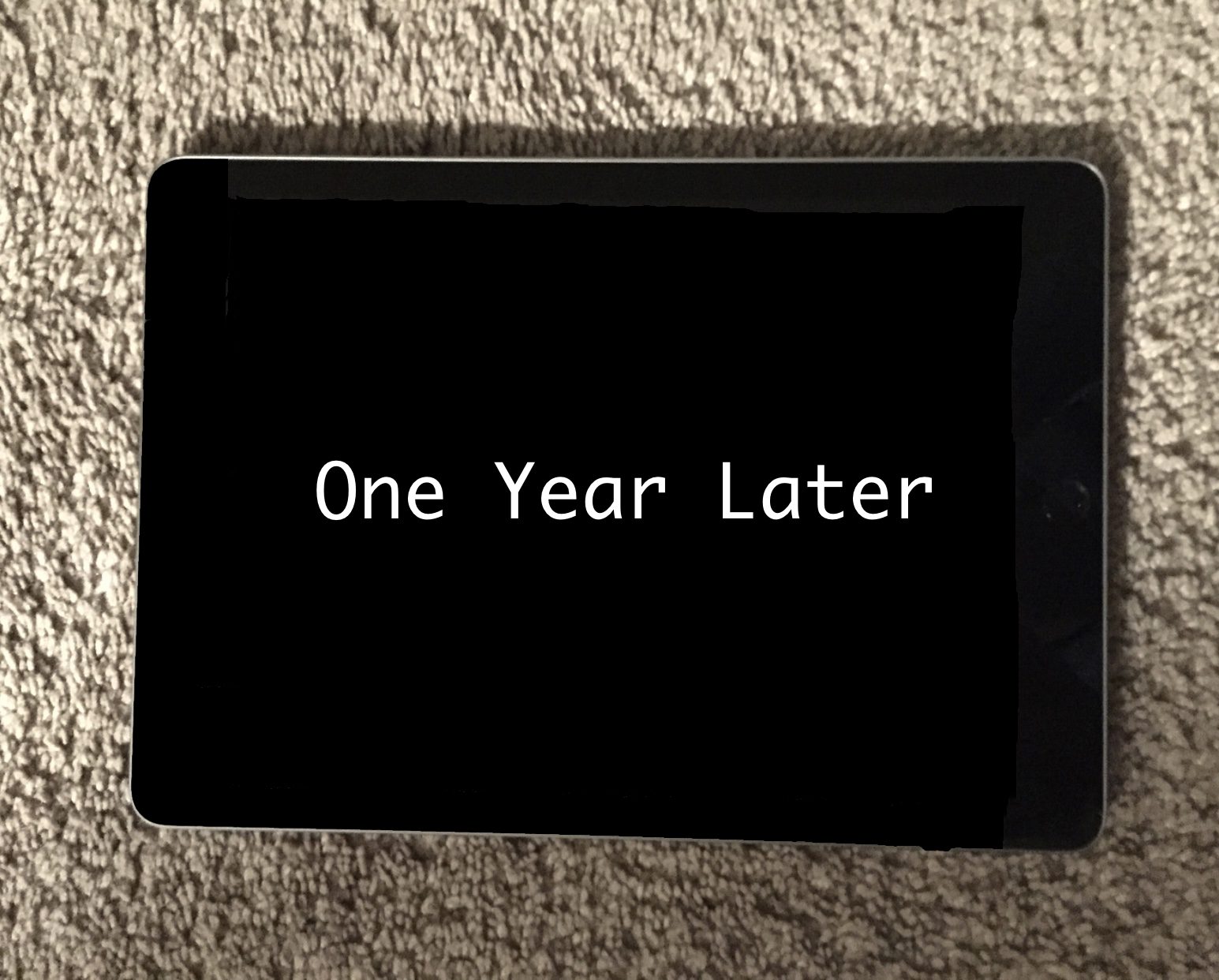 iPad 5G One Year Later 2