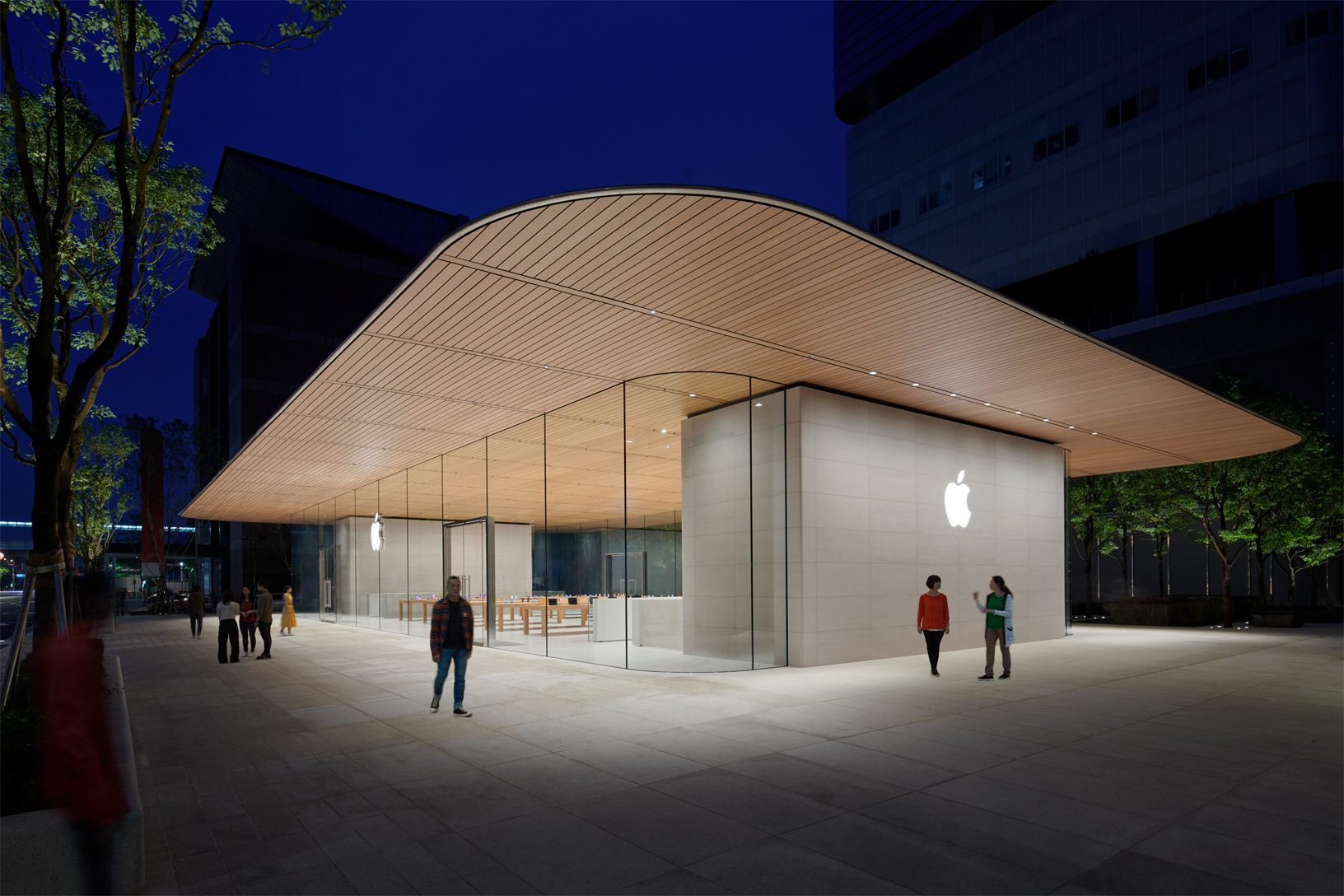 new apple store taipei exterior 061219 big