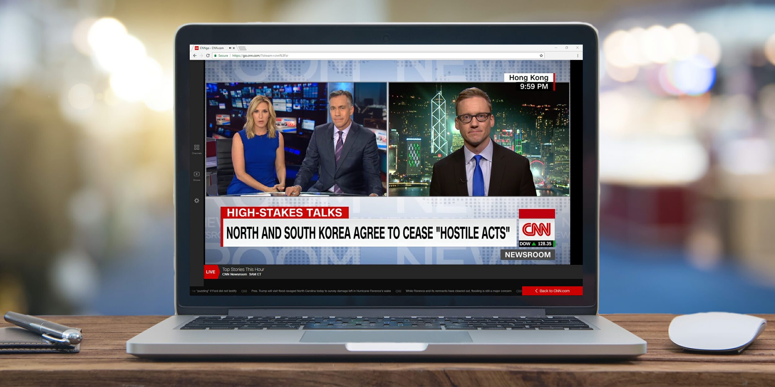 how to stream cnn online
