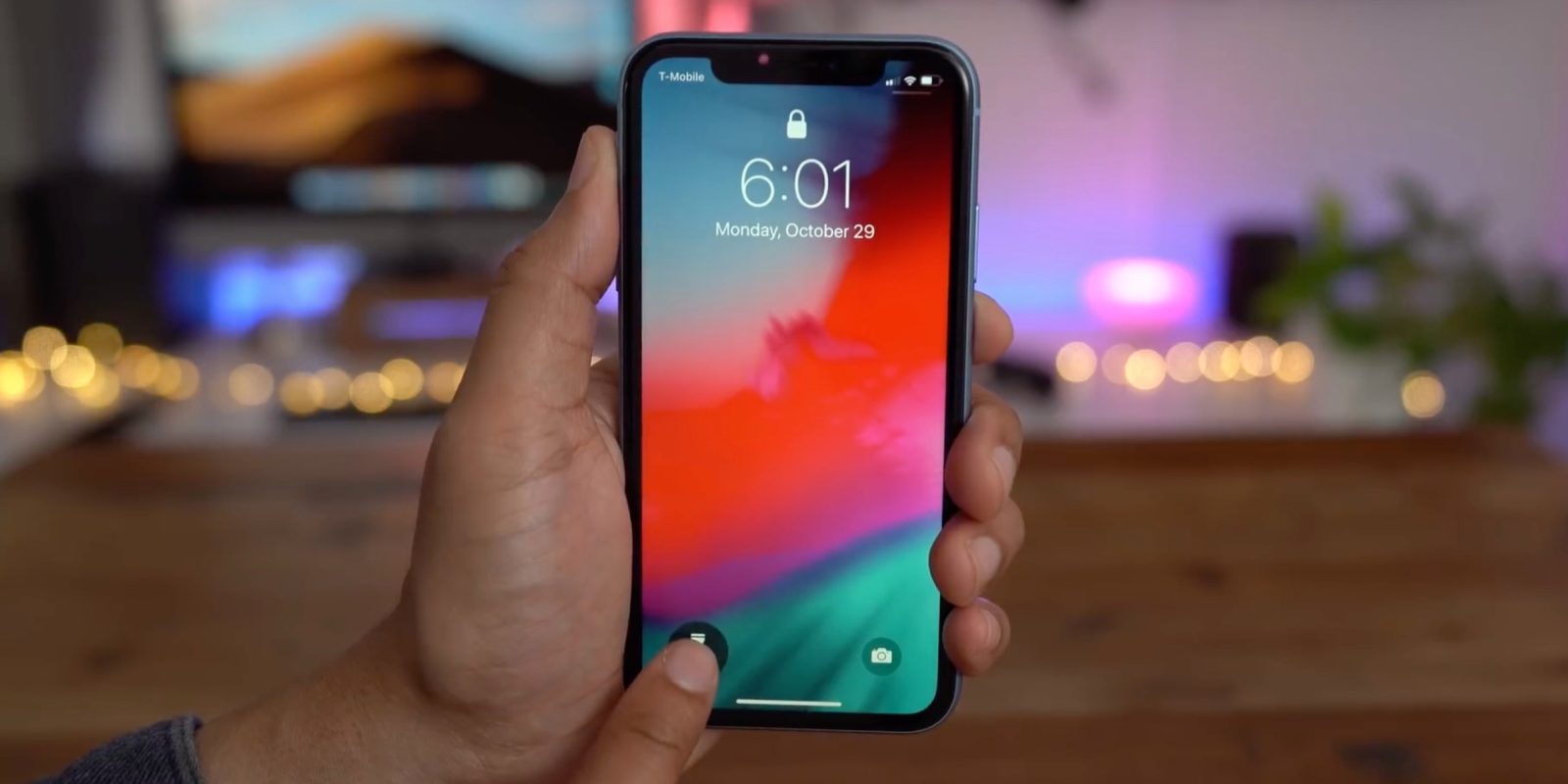 iphone xr haptic touch menu