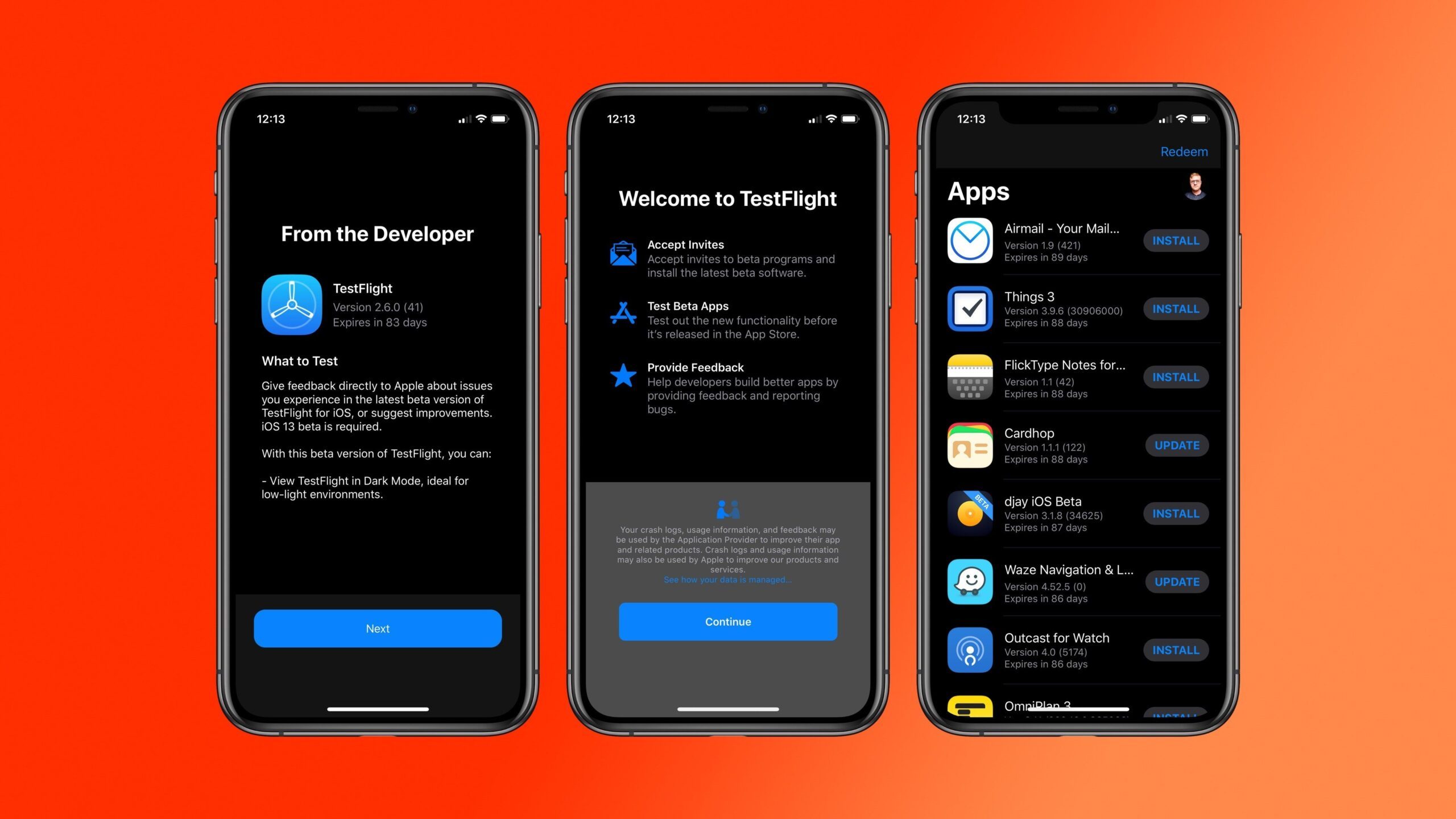 testflight dark mode scaled
