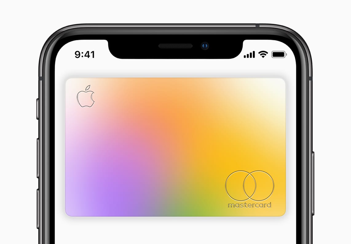 Apple Card available today card on iPhoneXs screen 082019 inline
