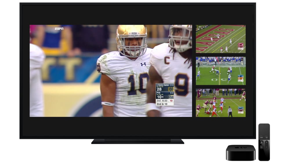 espn appletv multicast