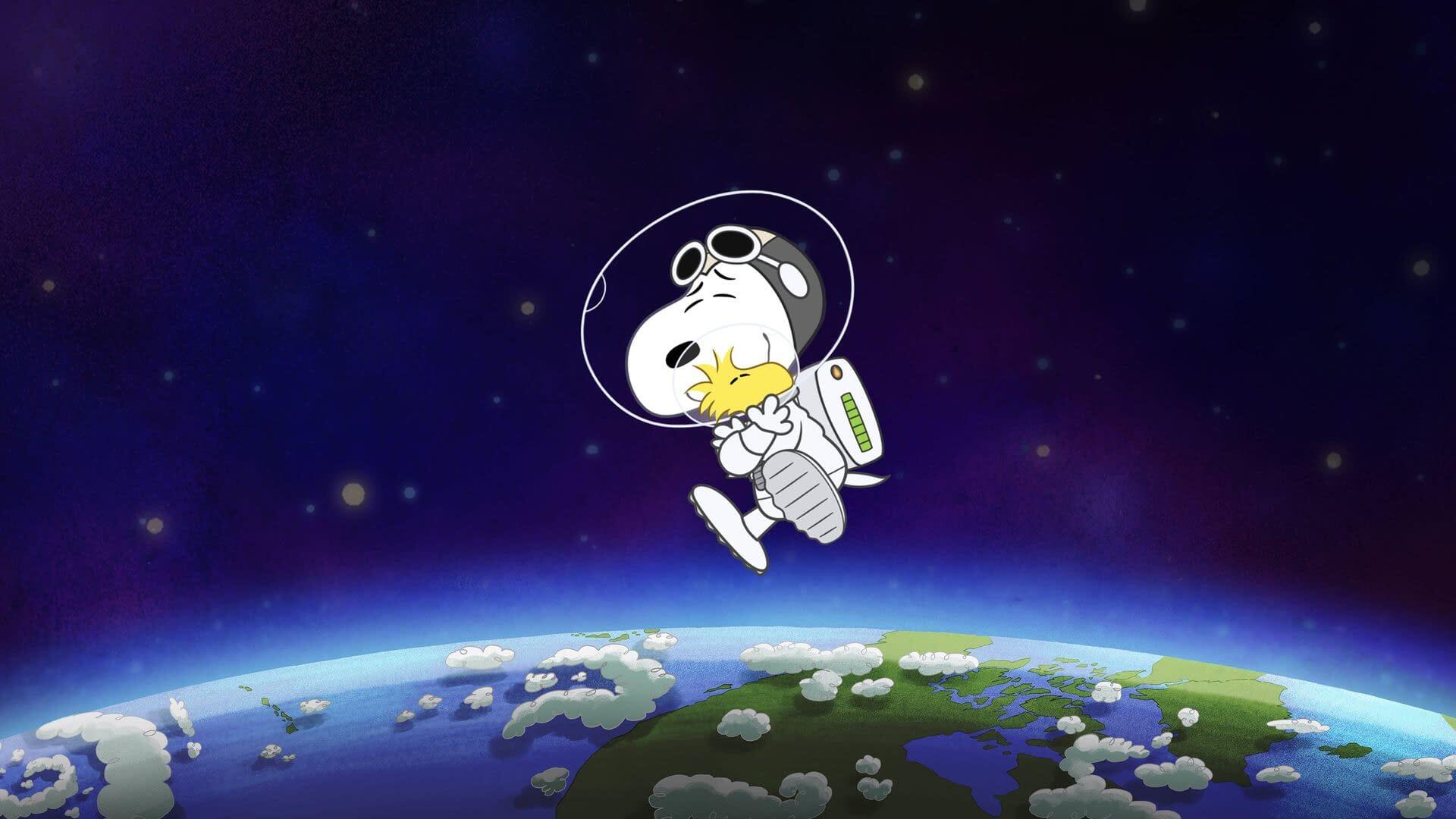 Snoopy in space