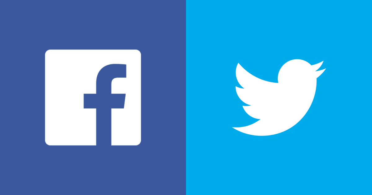 if facebook then twitter