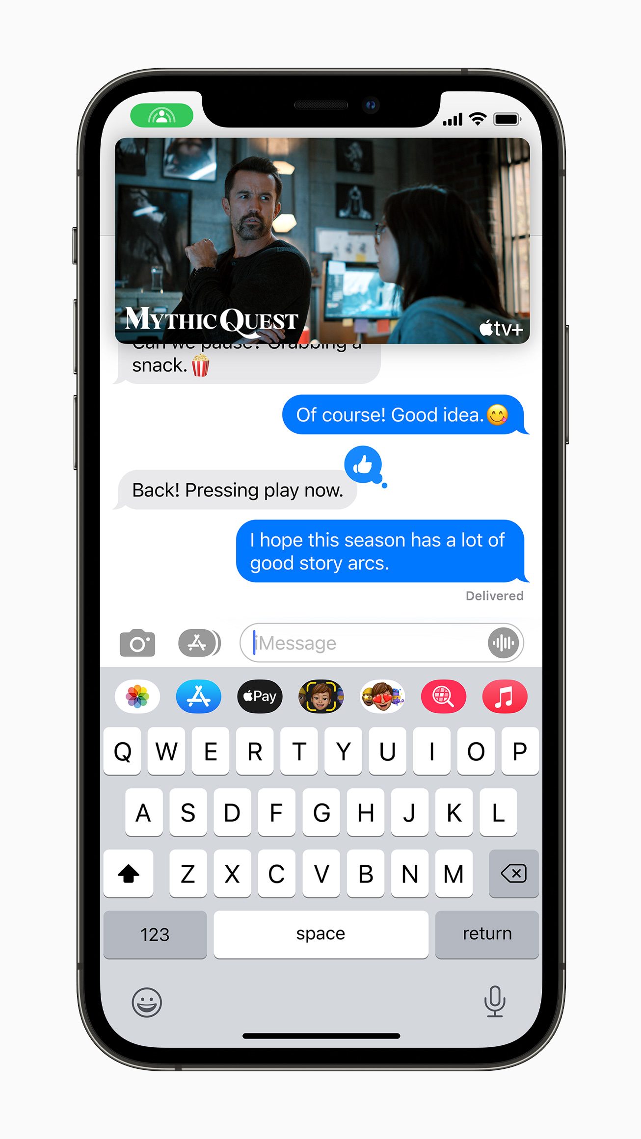 Apple TV+ SharePlay on FaceTime