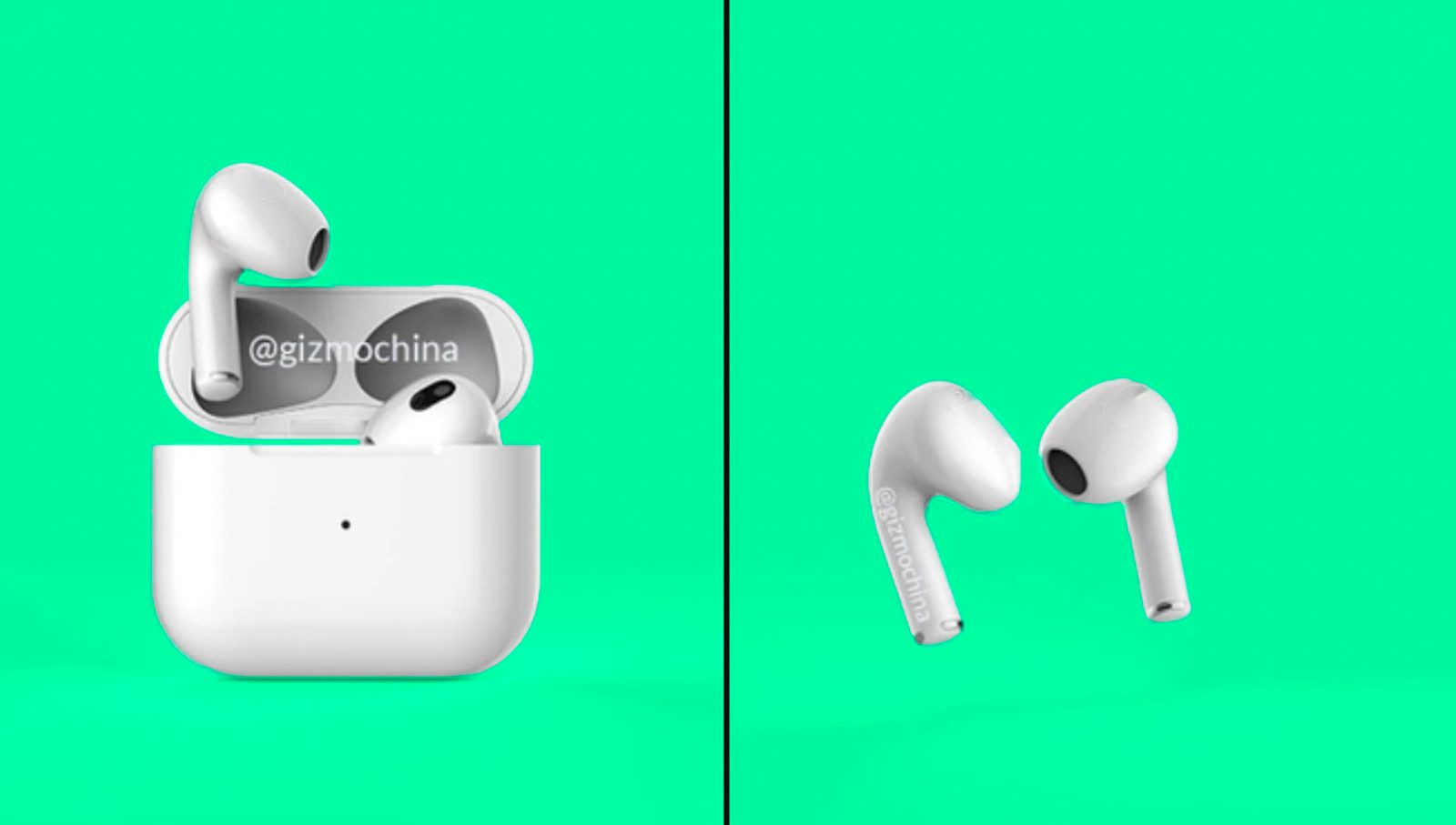 airpods 3 gizmochina Feature teal