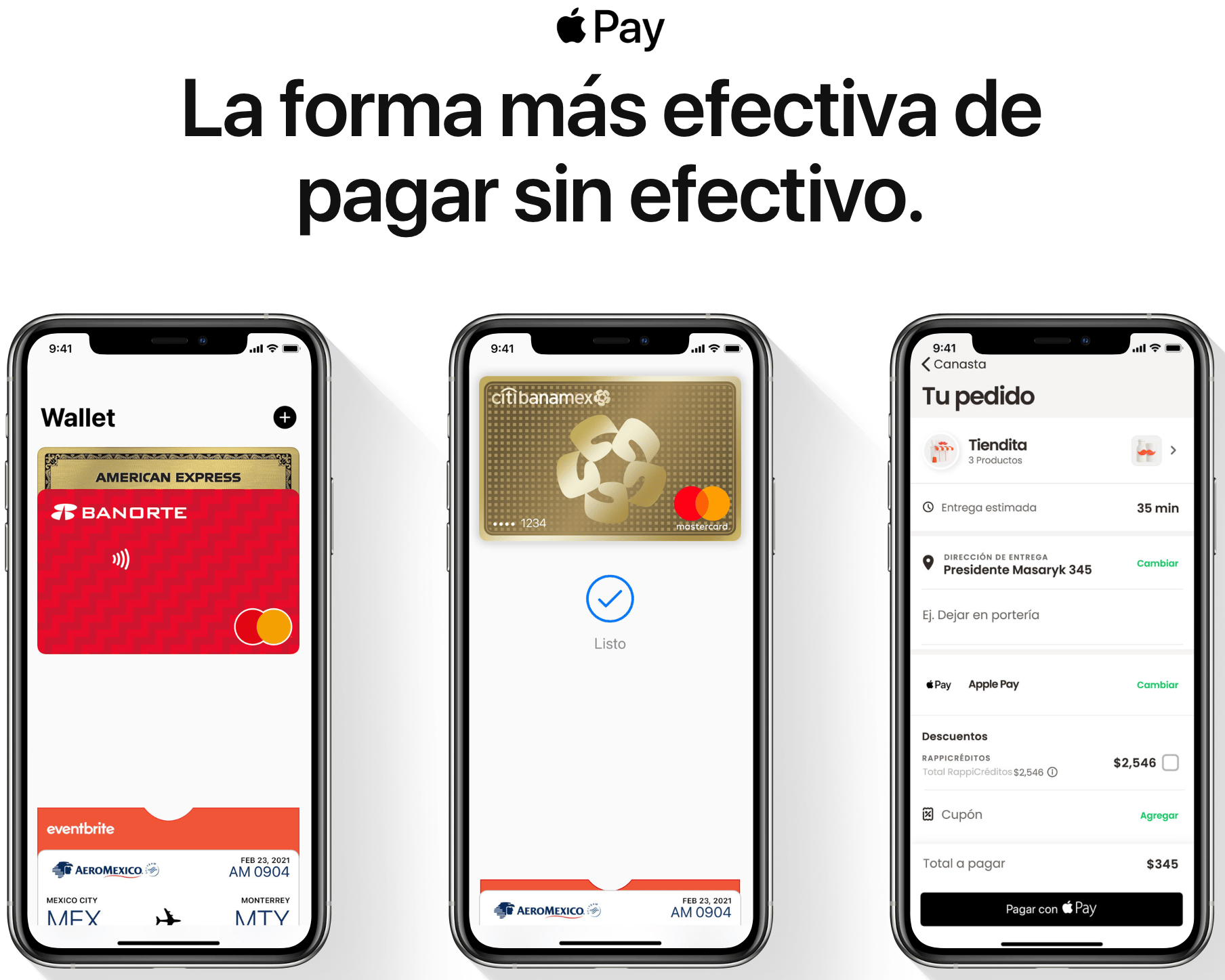 Apple Pay Mexico launch banner