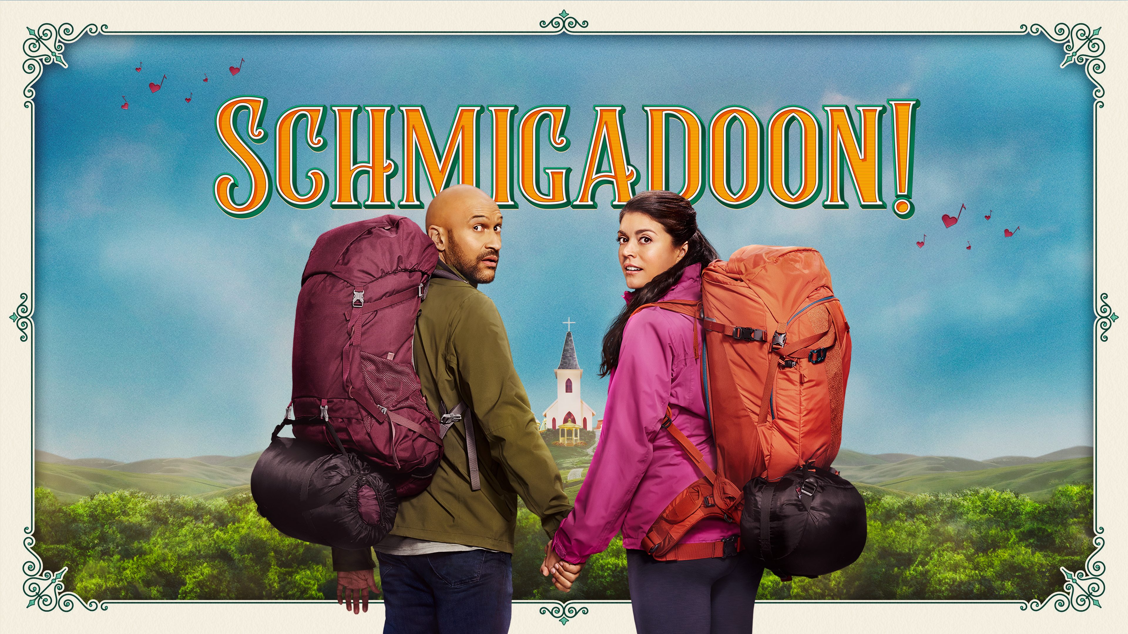 Apple TV Schmigadoon key art