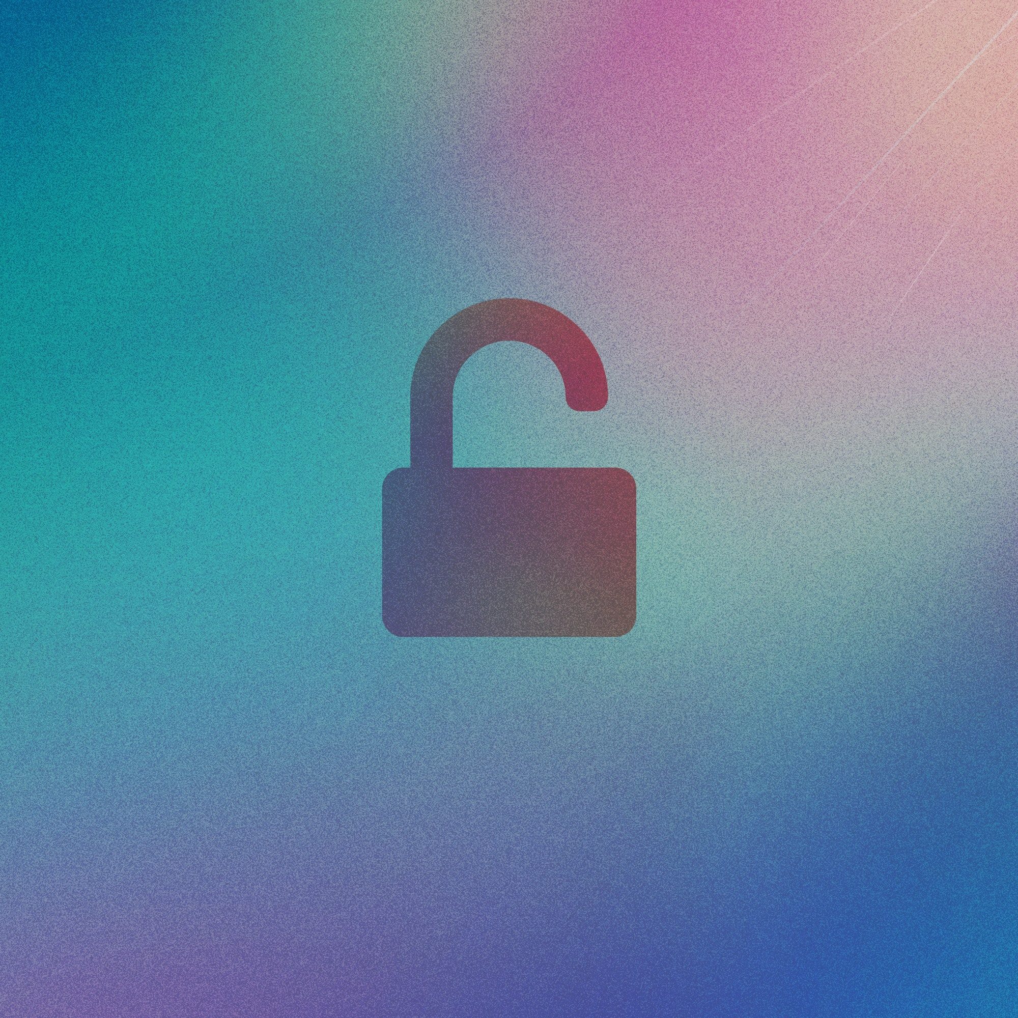 Unlocked padlock icon