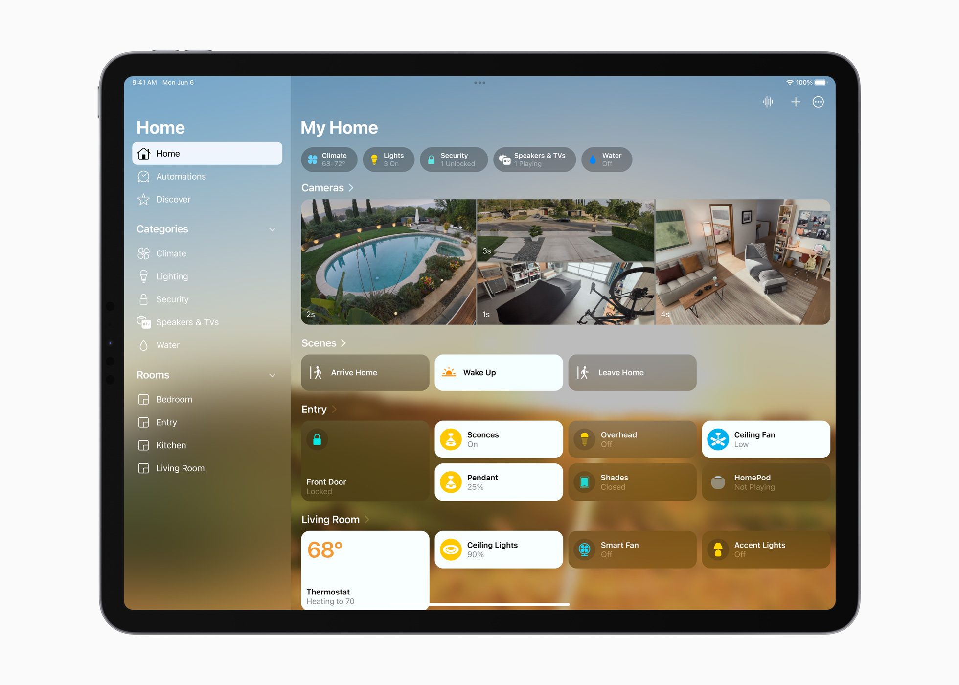 Apple WWDC22 iPadOS16 Home app 220606